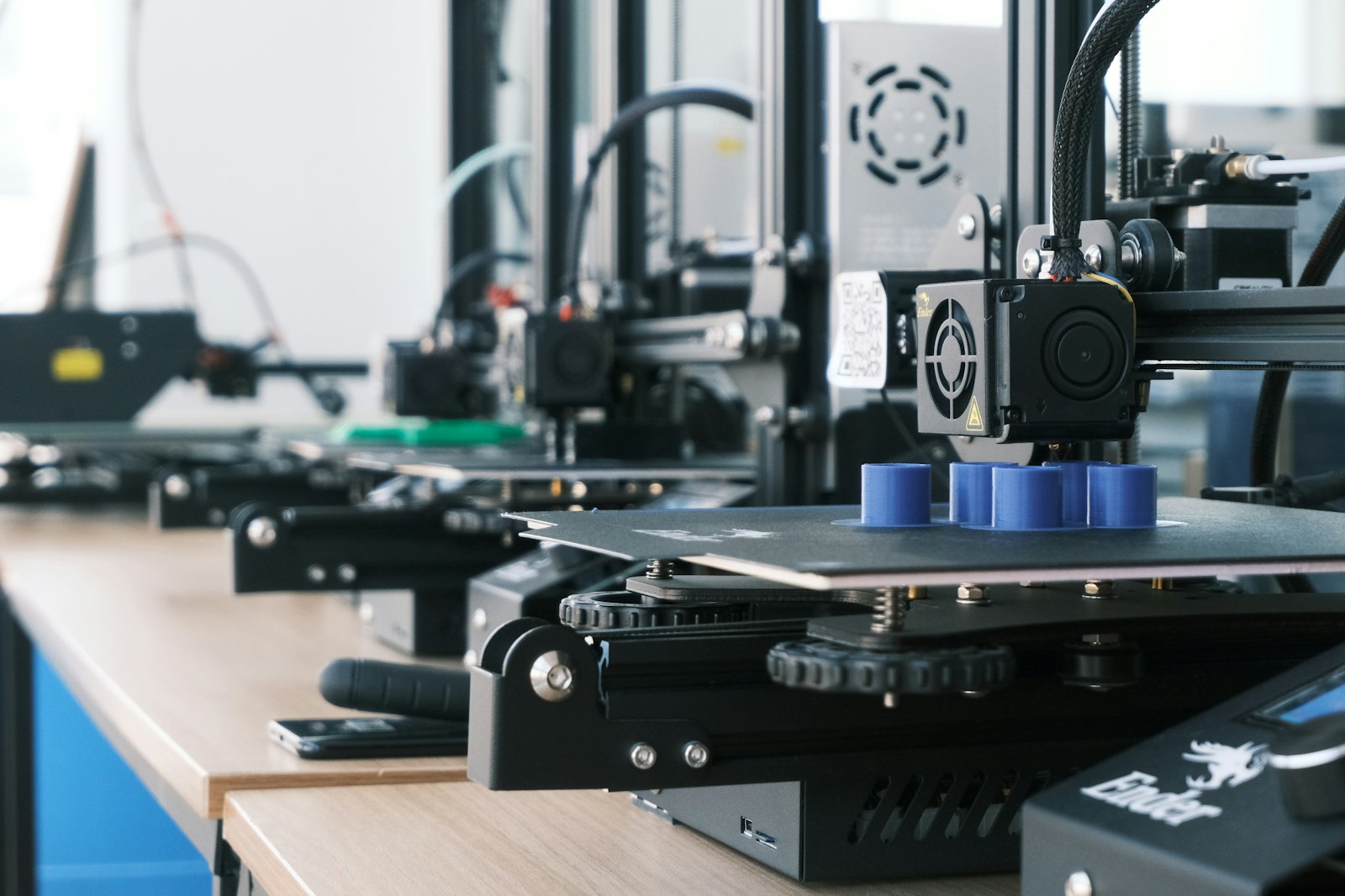 Stampanti 3D a filamento in produzione